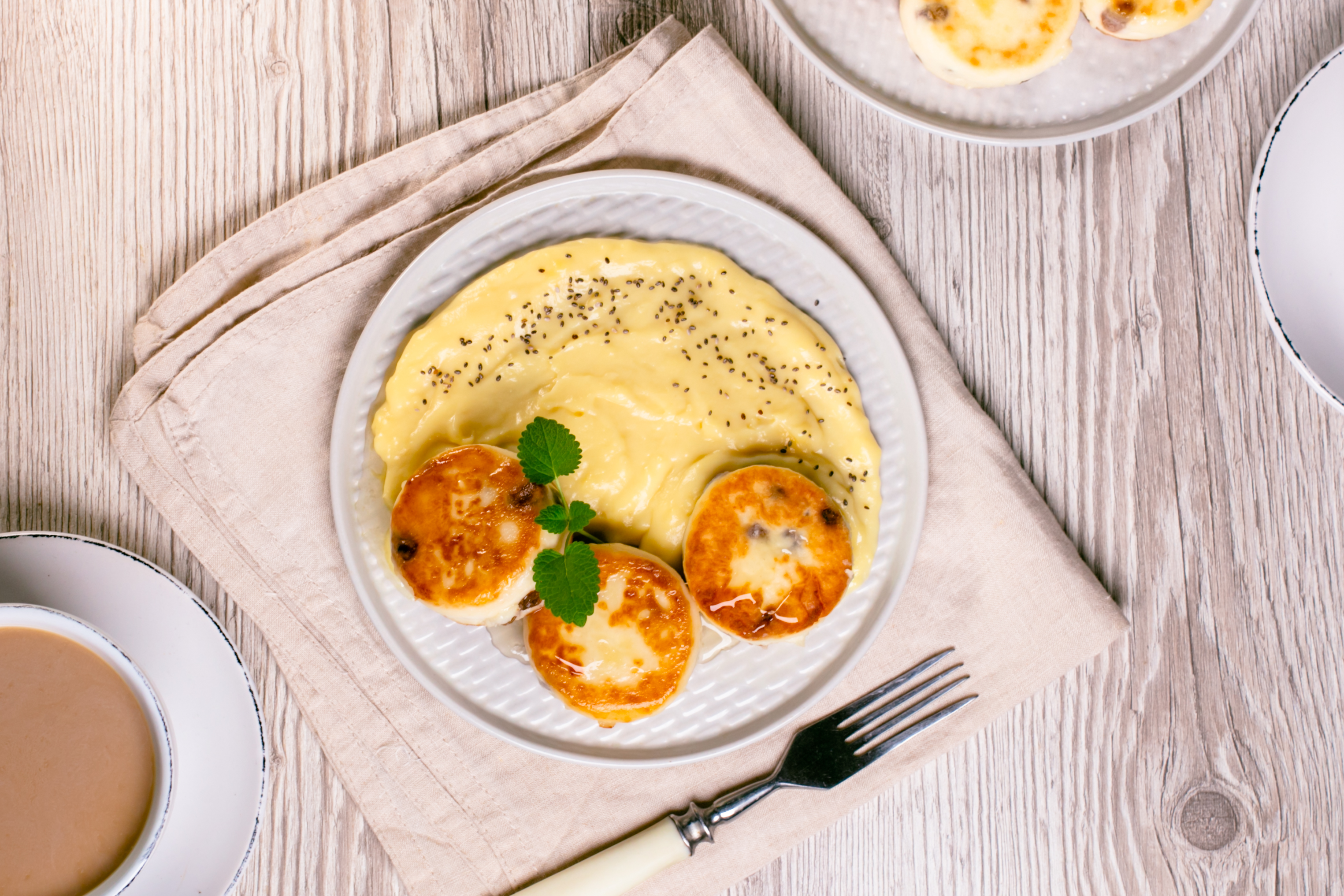 Arranged Food and Objects