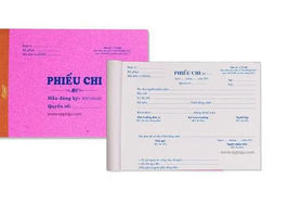 In phiếu chi giá rẻ