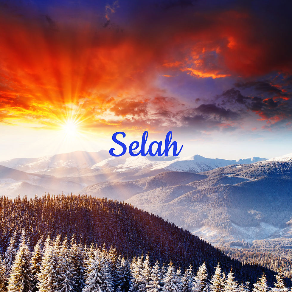 Selah | Pause and Consider