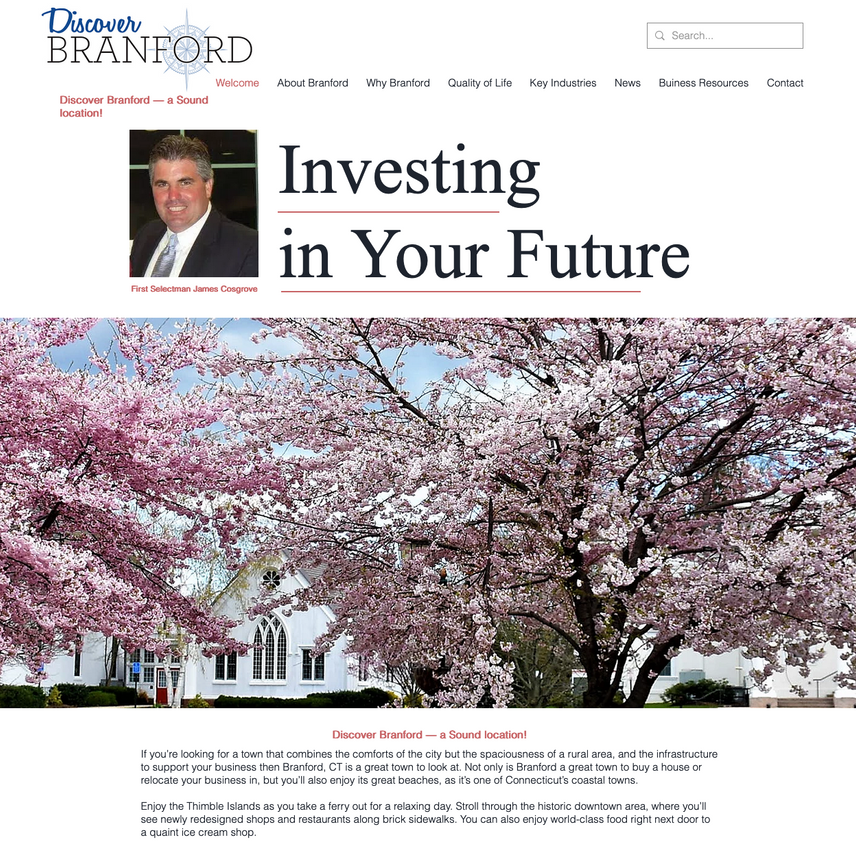 Town of Branford, CT Economic Development Website