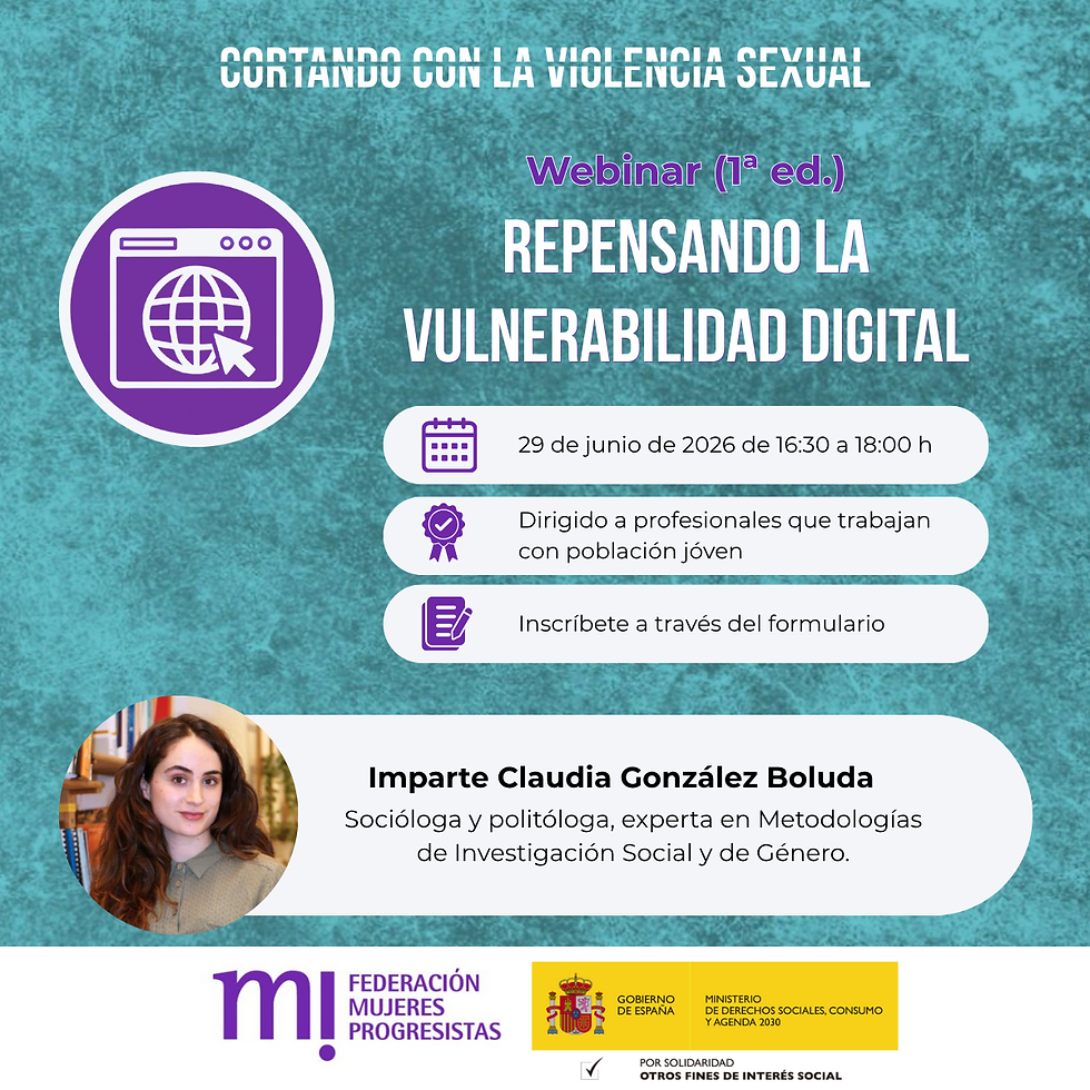 Webinar "Repensando la vulnerabilidad digital"