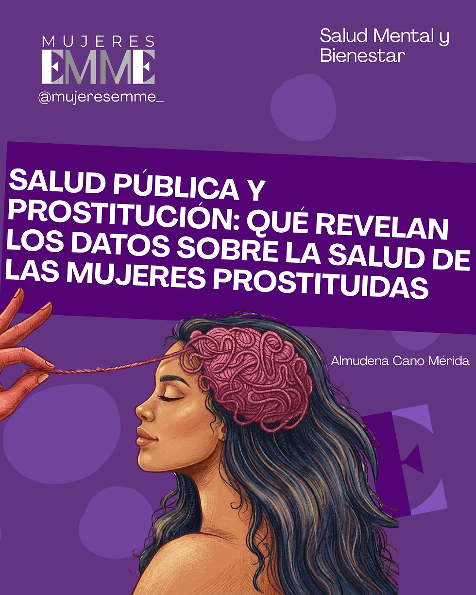 Salud pública y prostitución: qué revelan los datos sobre la salud de las mujeres prostituidas