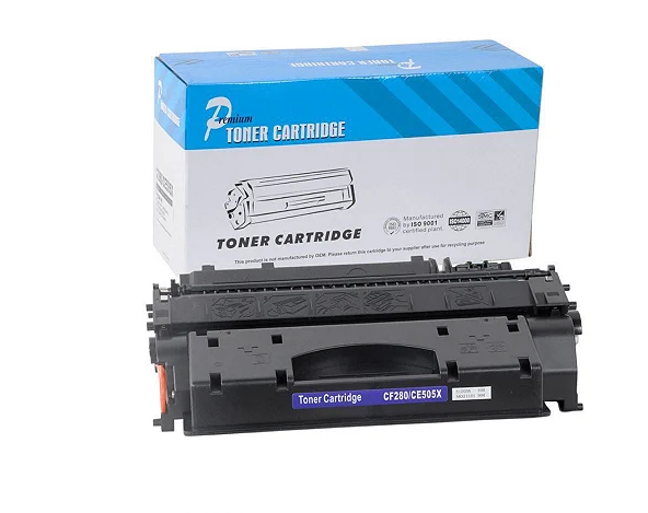 Toner Compatível Hp P-550x P-580x 05x Cf280x/Ce505x Preto Premium Aaa