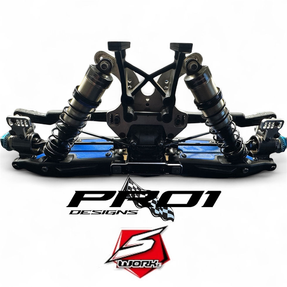 Sworkz "Micro Adjust" Aluminum rear hub plates