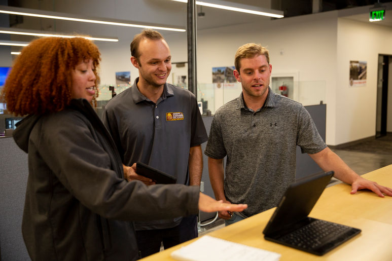 Joseph J. Albanese Inc., team working in office 