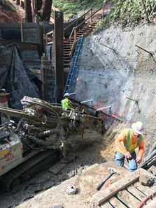 Valencia Culvert Construction (before)