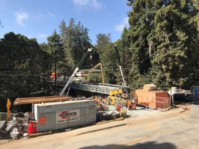 Valencia Culvert Construction (before)