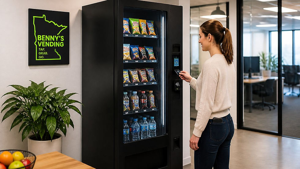 Contactless Payment Vending for Corporate Offices