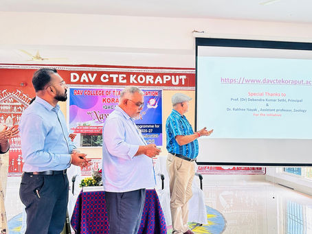 Inauguration of College Website