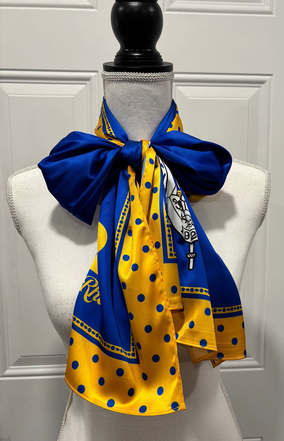 Thumbnail: ΣΓΡ Polka Dot Scarf