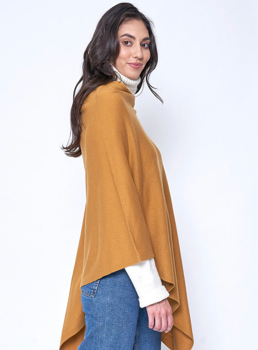Thumbnail: Mustard Gold Poncho 