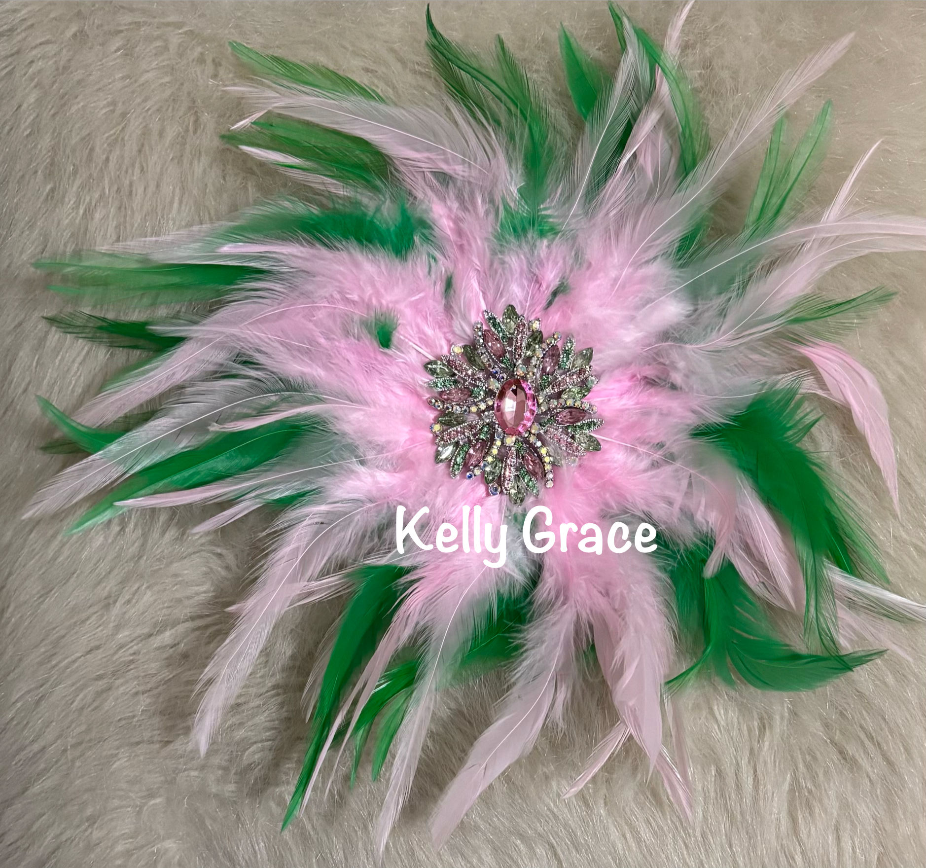 Feather Brooch