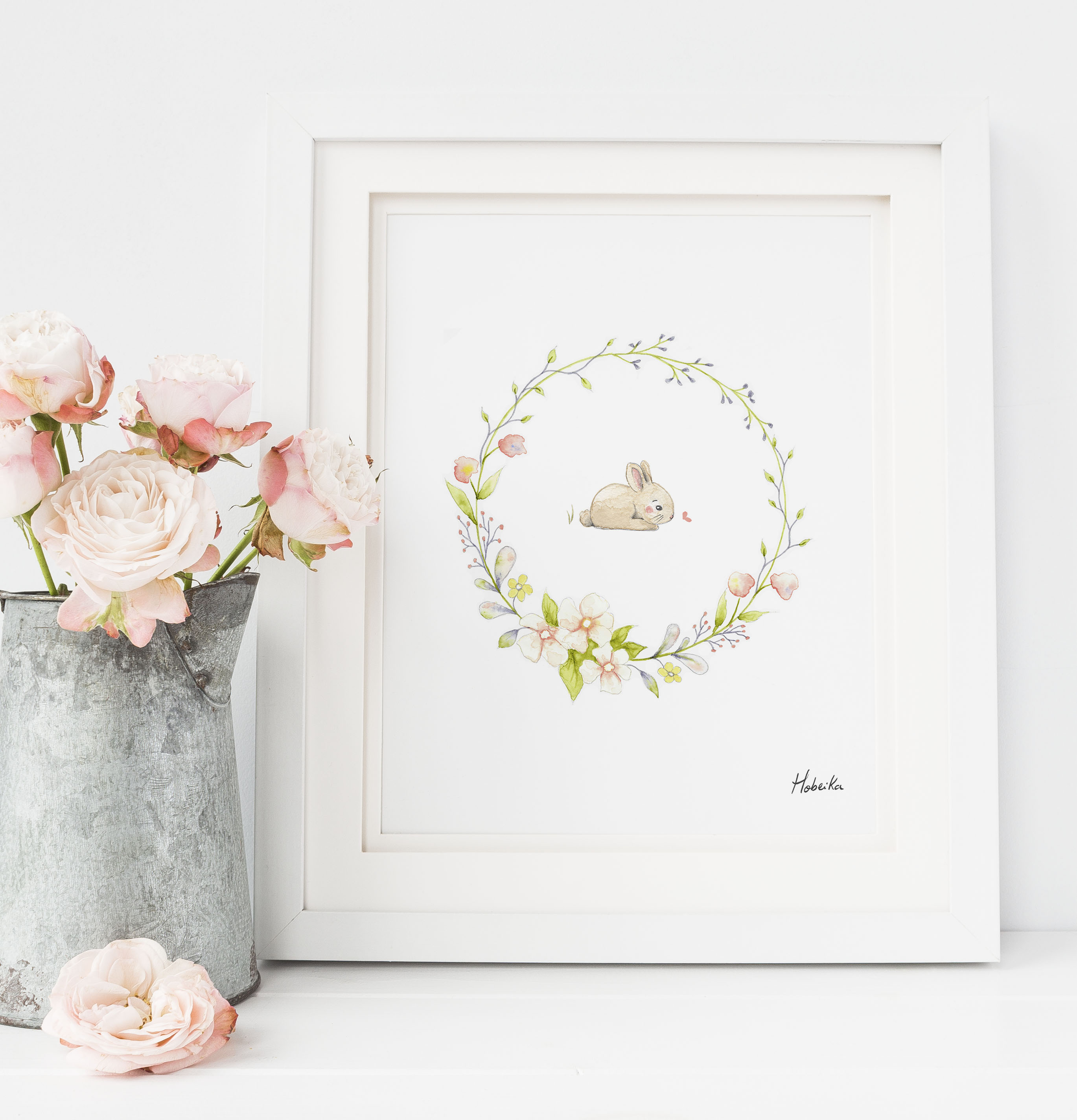 Bunny wreath