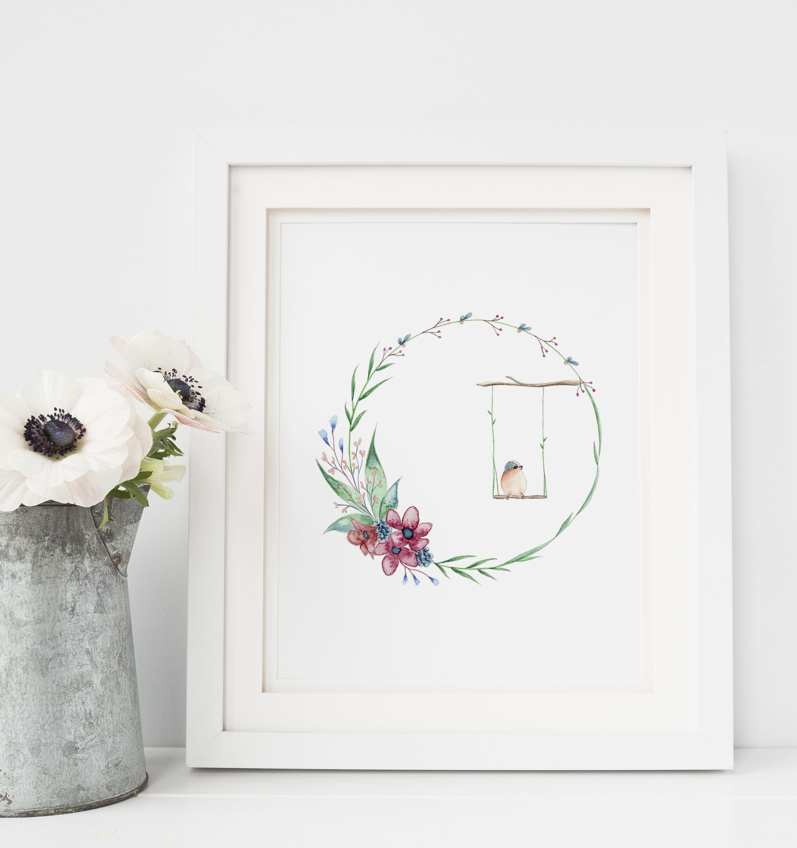 Bird wreath