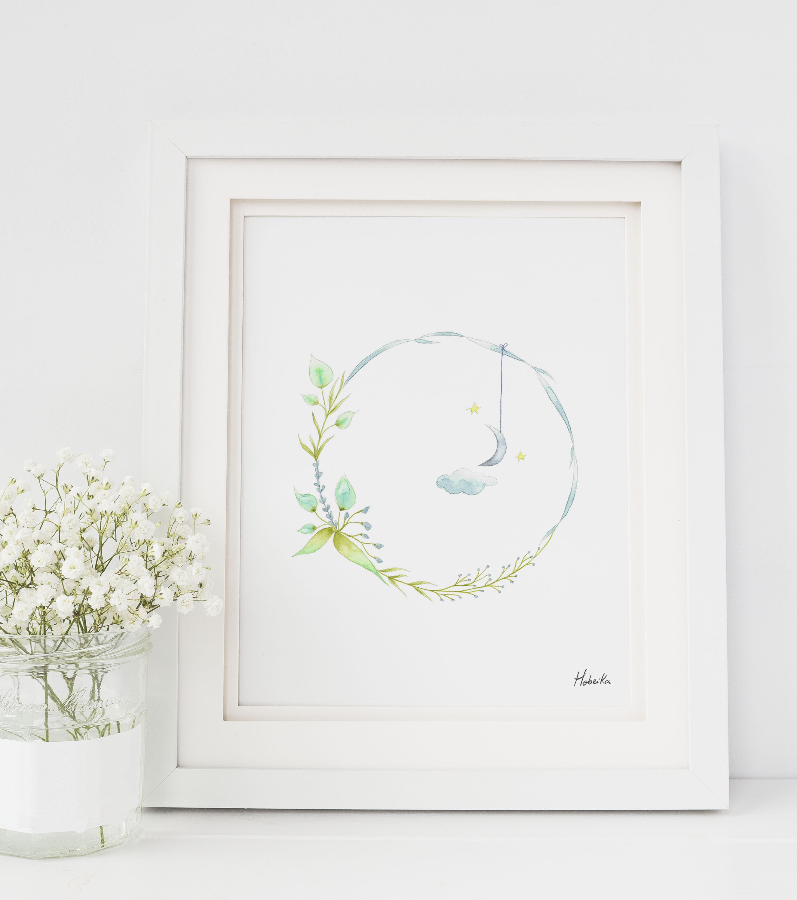 Moon wreath