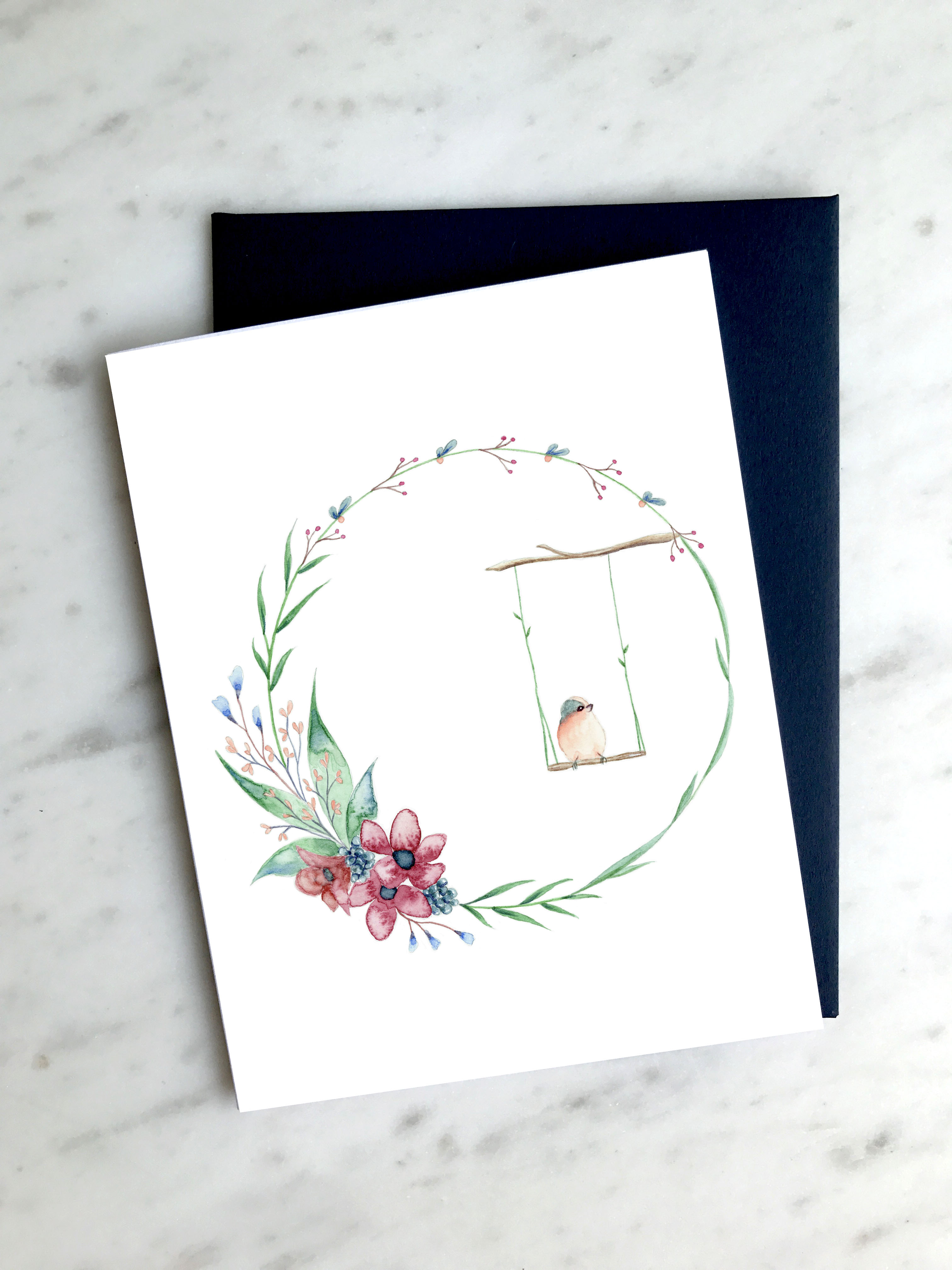 Bird wreath