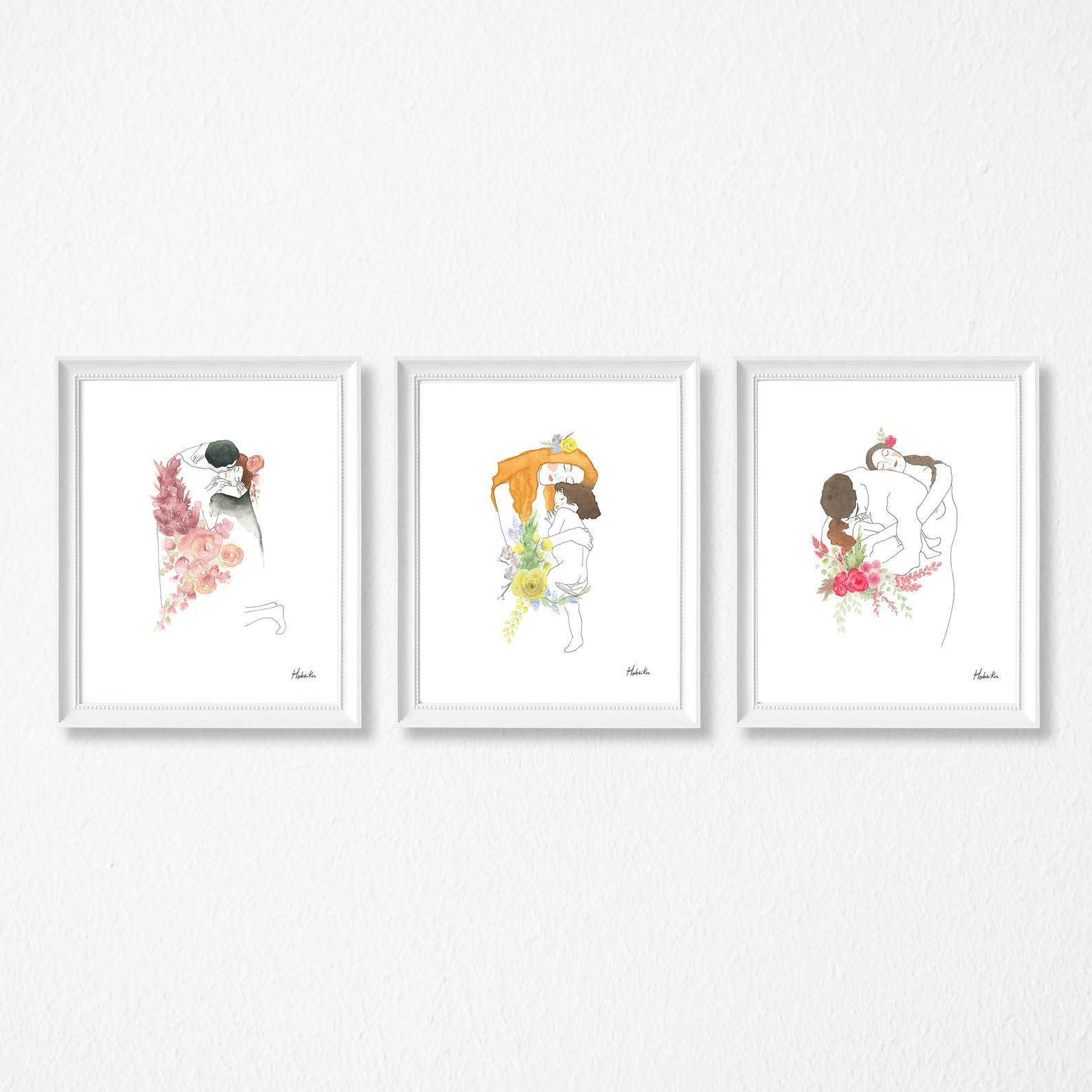 Trilogie de Gustave Klimt, Affiche