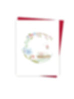 Cartes de souhait fait au québec montreal naissance bébé, greeting card baby newborn made in quebec canada Hobeika Art