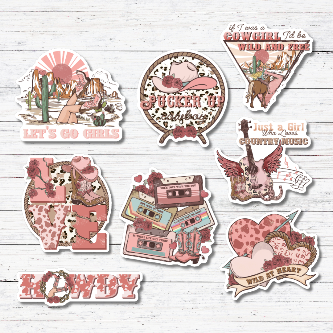 Western Stickers Stickers/Magnet