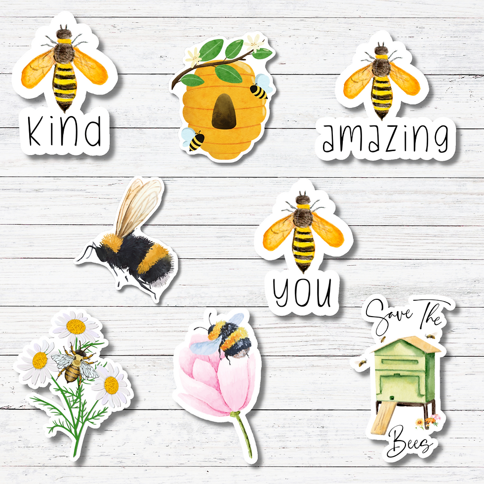 Bees Knees Stickers/Magnet