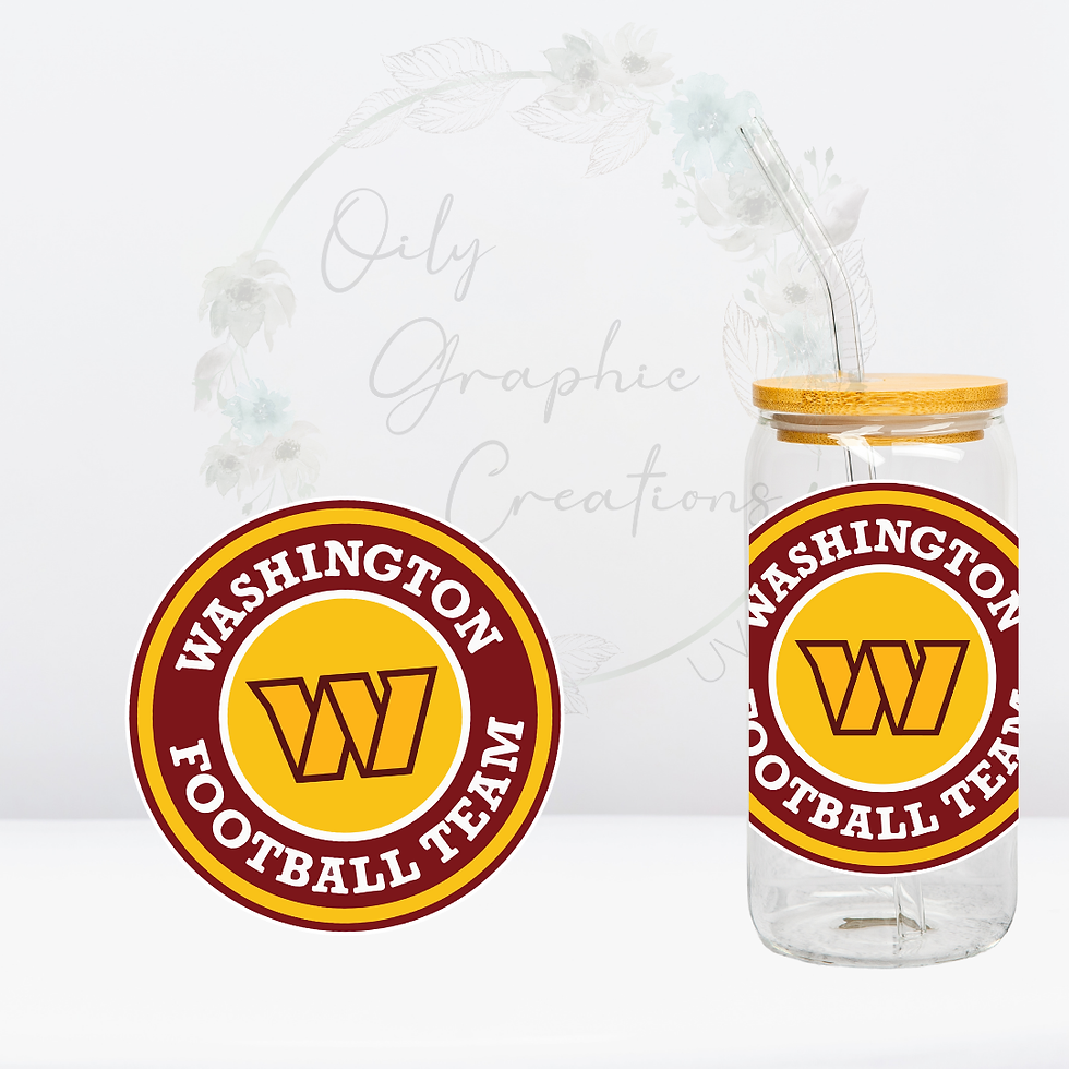 Washington - UV DTF Decal