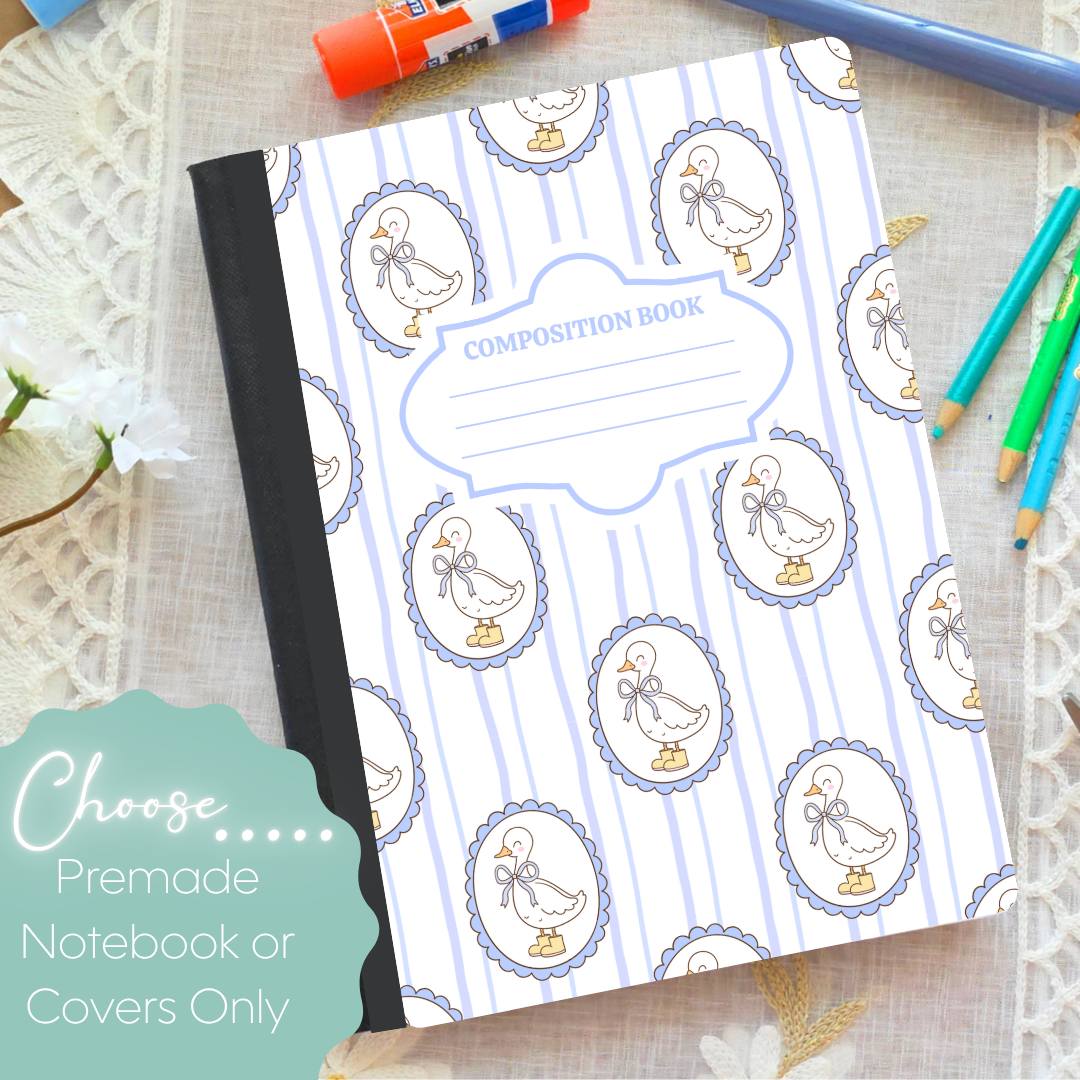 Goose 3 Composition Notebook & Covers