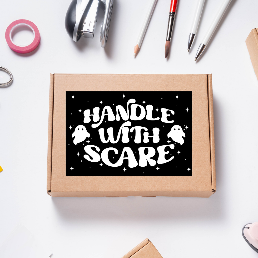 Thumbnail: Handle with Scare- 4x6 Munbyn Stickers