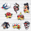 Thumbnail: Retro Tattoo Stickers and Magnets