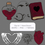 Thumbnail: Gothic Love Clip Art Bundle