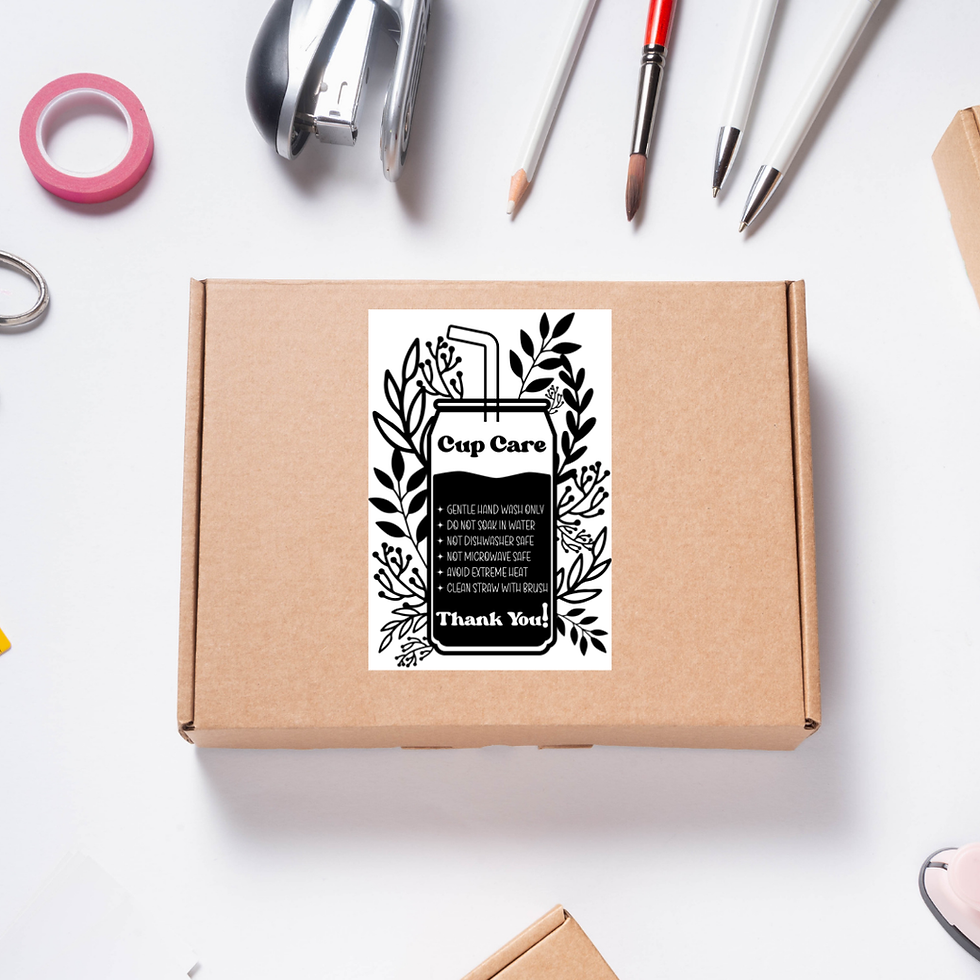 Thumbnail: Glass Care-4x6 Munbyn Stickers