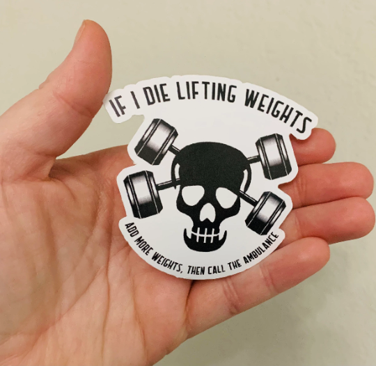 Thumbnail: Gym Sticker/Magnet