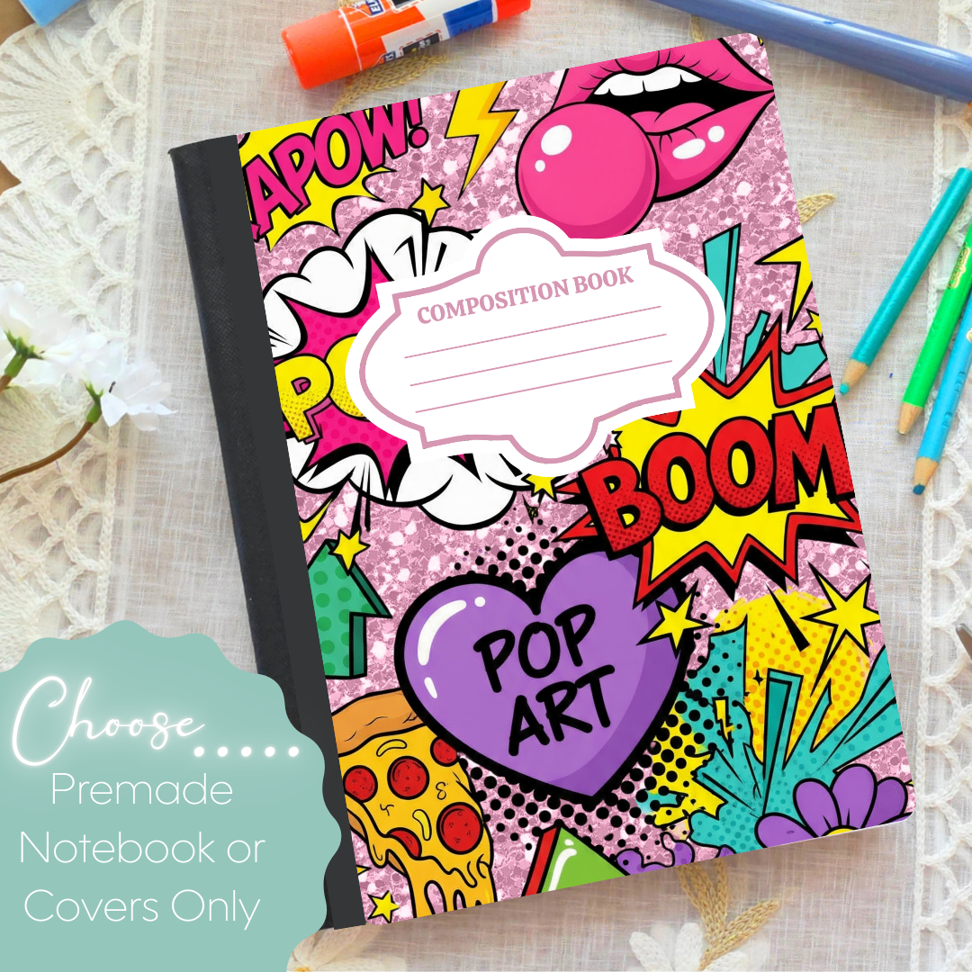 Comic Book Composition Notebook & Covers