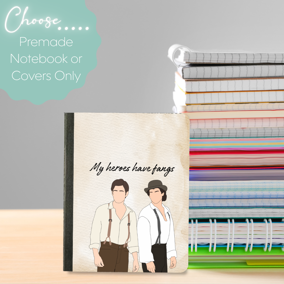 My Heroes Have Fangs Mini Composition Notebook & Covers