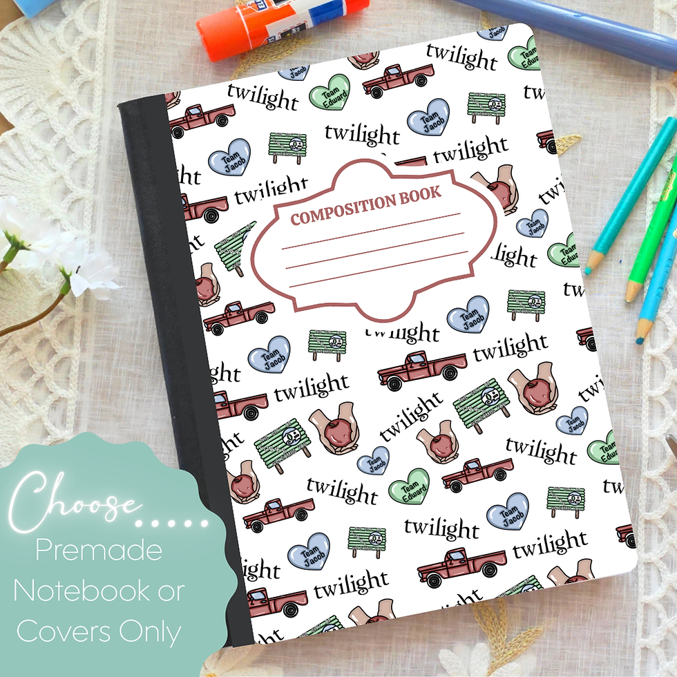 Twilight Pastel Composition Notebook & Covers