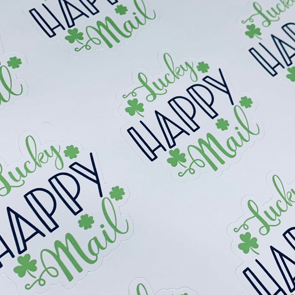Thumbnail: Lucky Happy Mail Stickers