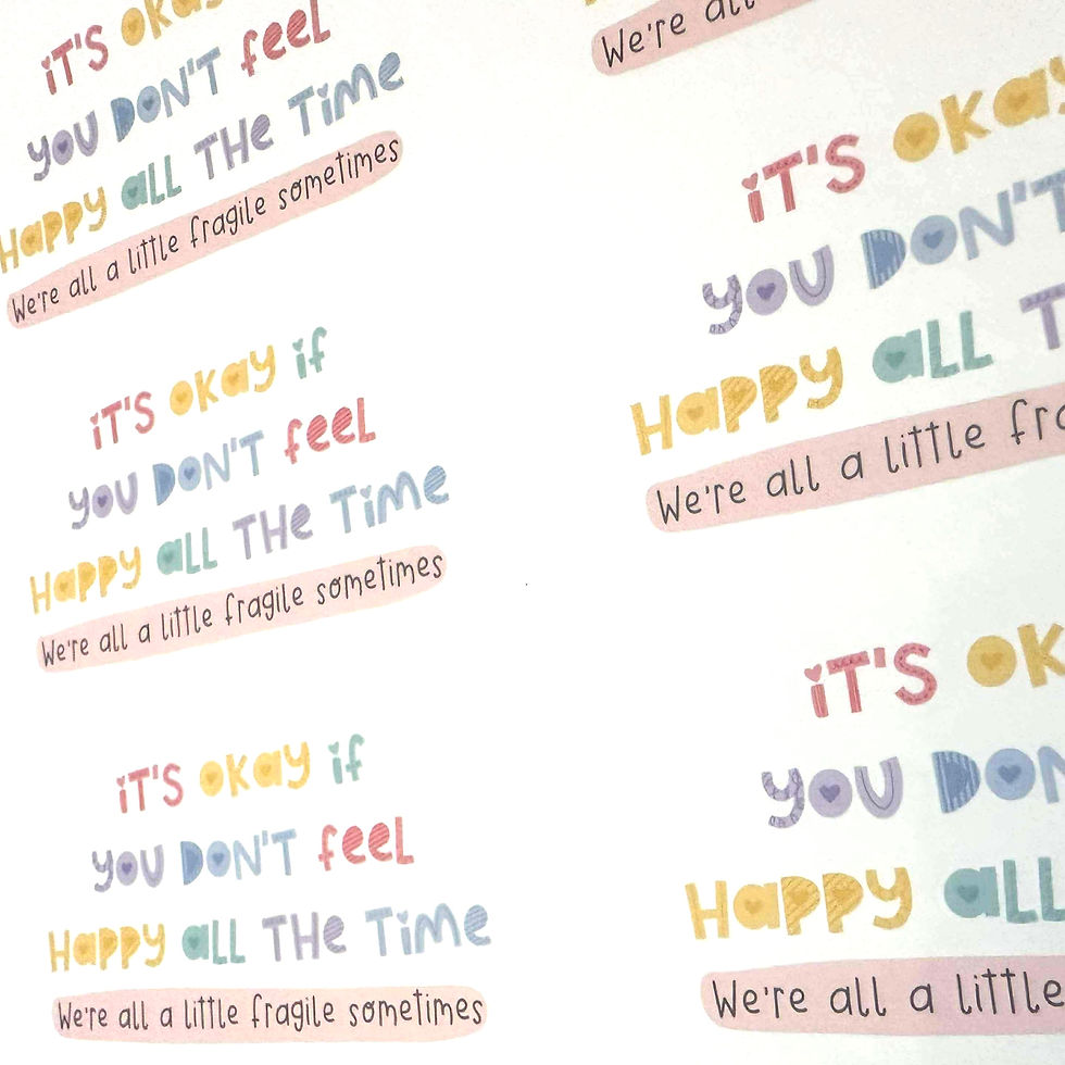 Thumbnail: A Little Fragile Happy Mail Stickers