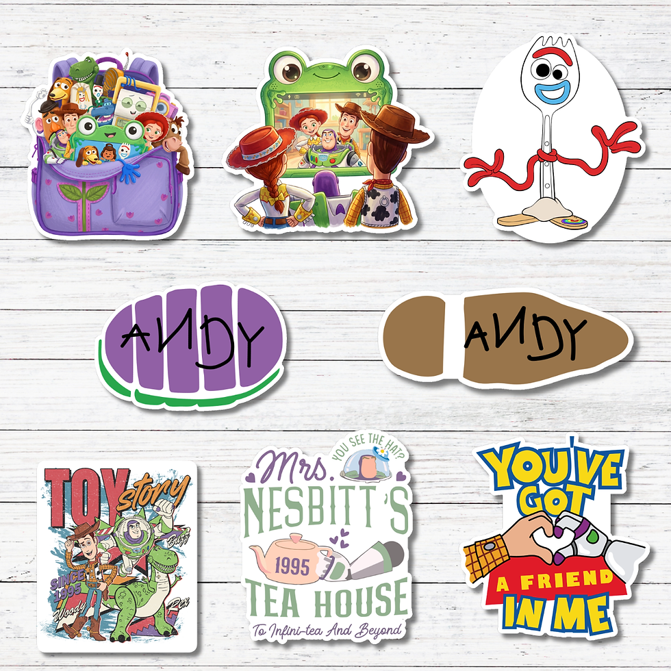 Thumbnail: Toy Story Stickers and Magnets