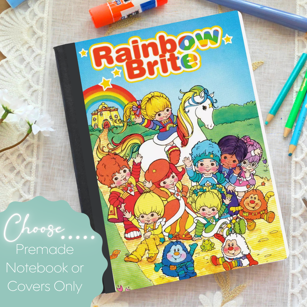 Rainbow & Friends Composition Notebook & Covers
