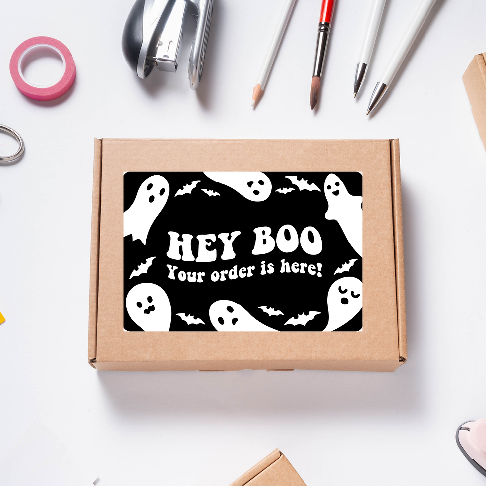 Thumbnail: Boo Dark- 4x6 Munbyn Stickers