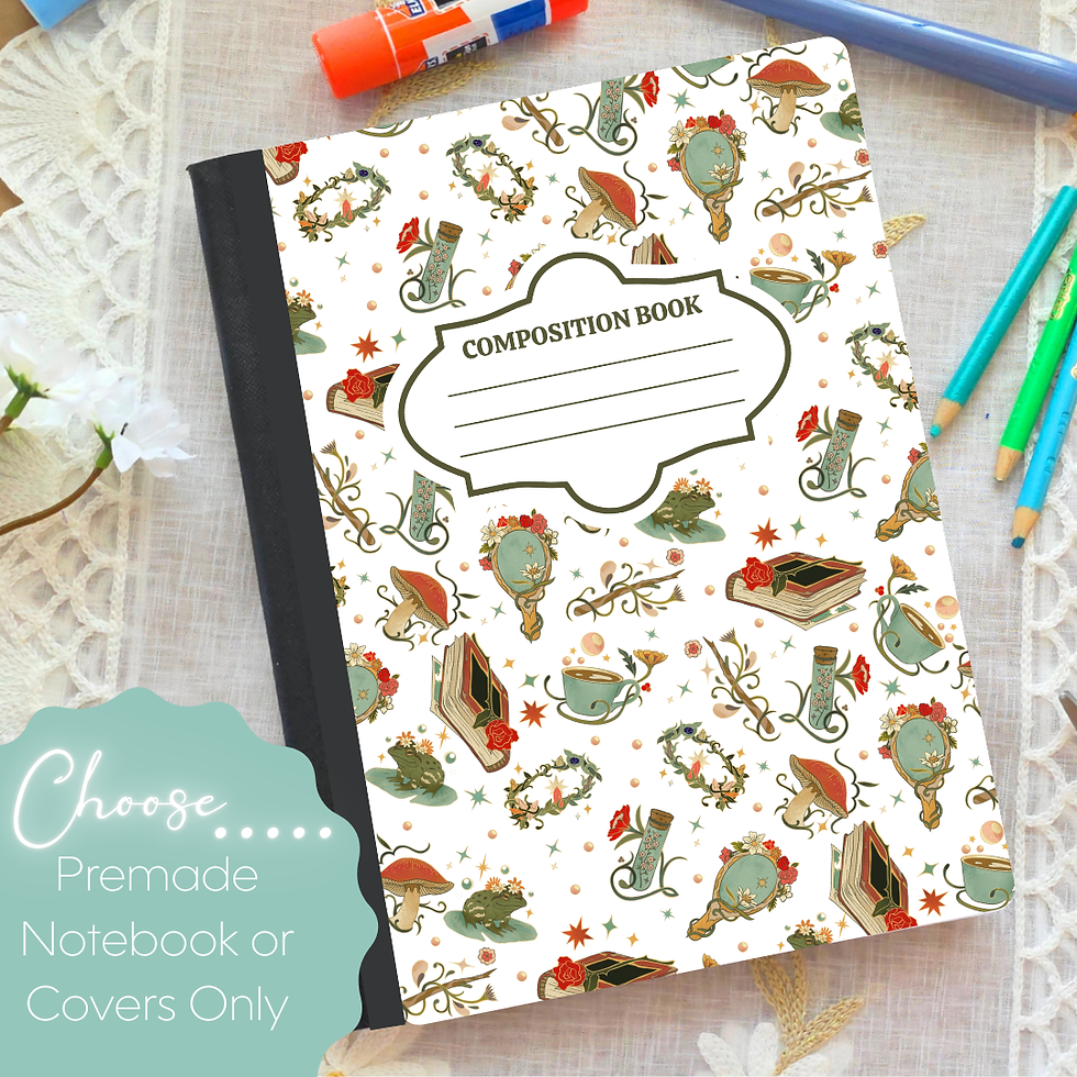 Fairy Tale Composition Notebook & Covers