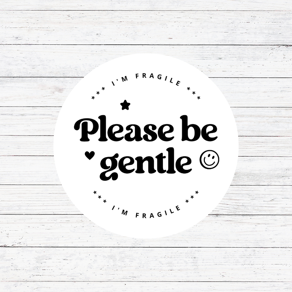 Thumbnail: Be Gentle- Munbyn Stickers