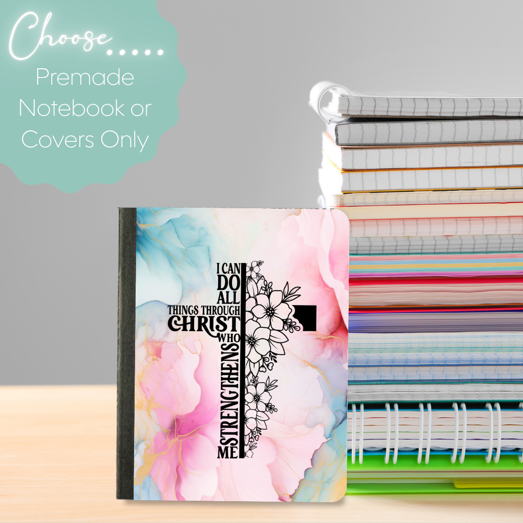 I Can Do All Things Mini Composition Notebook & Covers