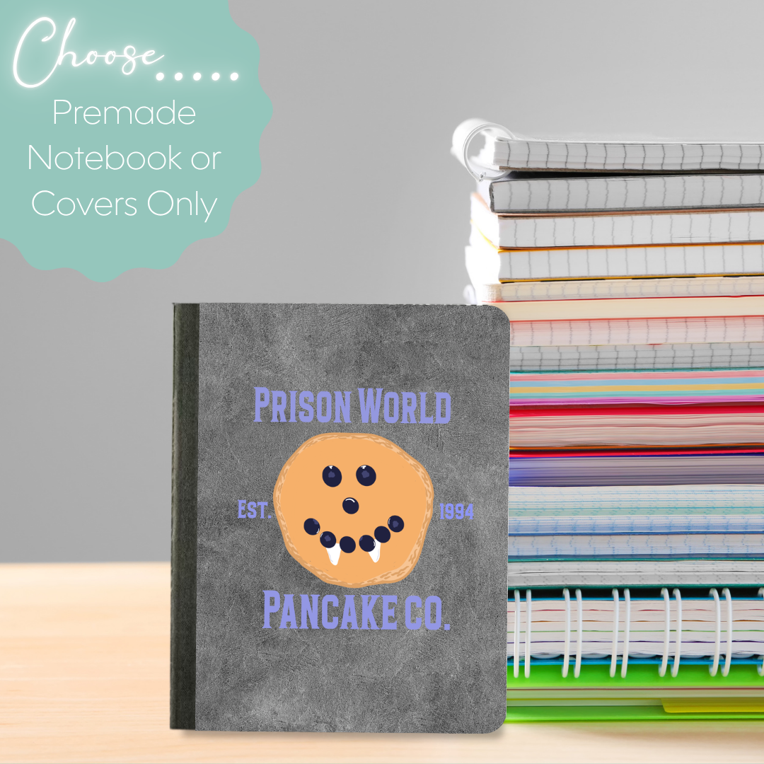 Pancake Co Mini Composition Notebook & Covers