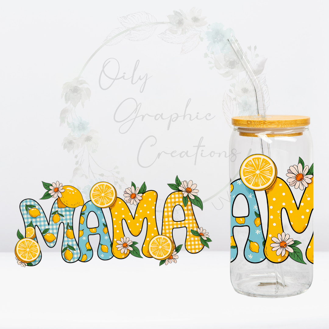 Lemon Mama 1 - UV DTF Wrap