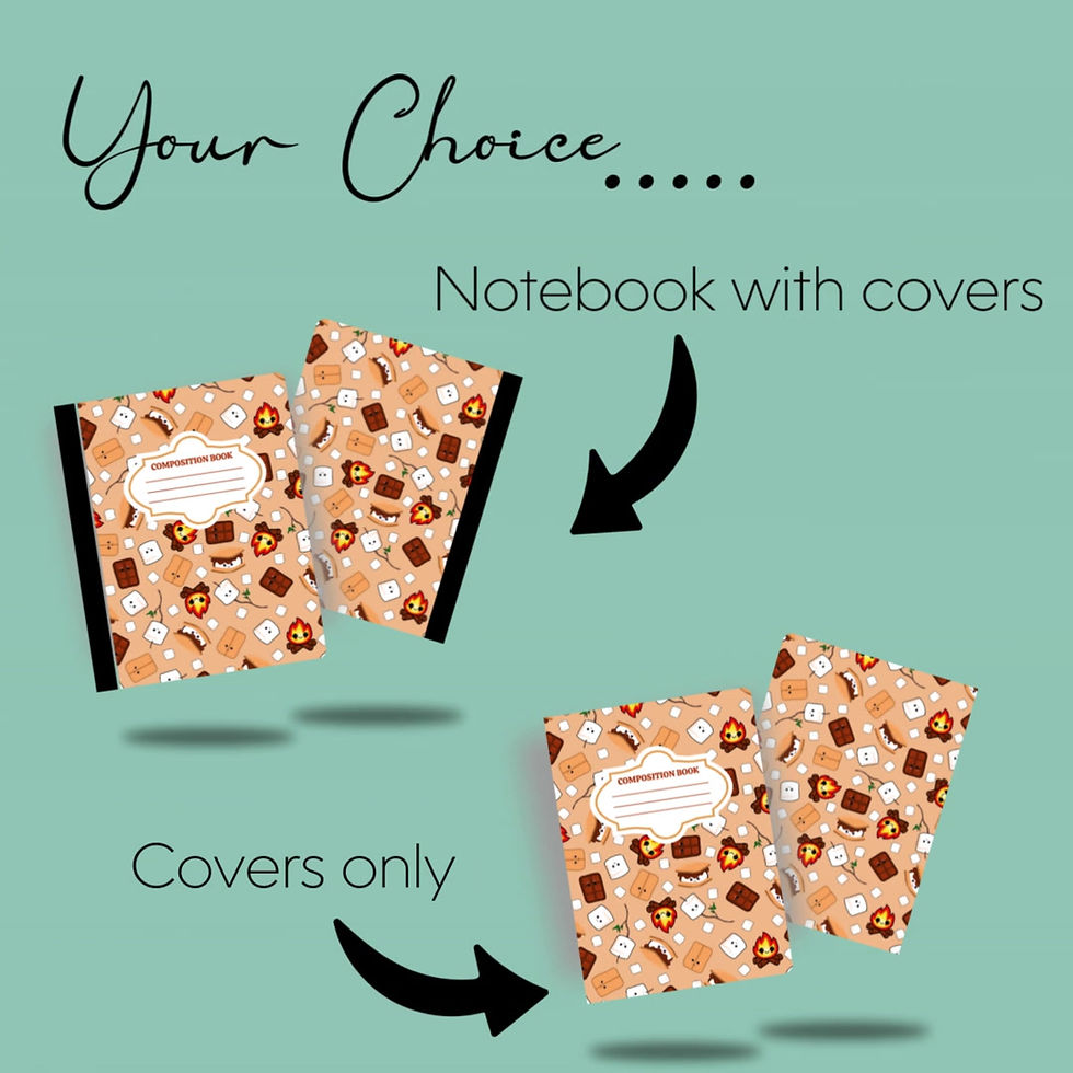 Thumbnail: S'mores Composition Notebook & Covers