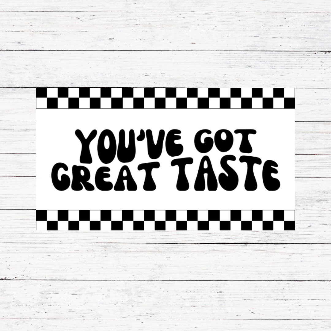 Great Taste- Munbyn Stickers