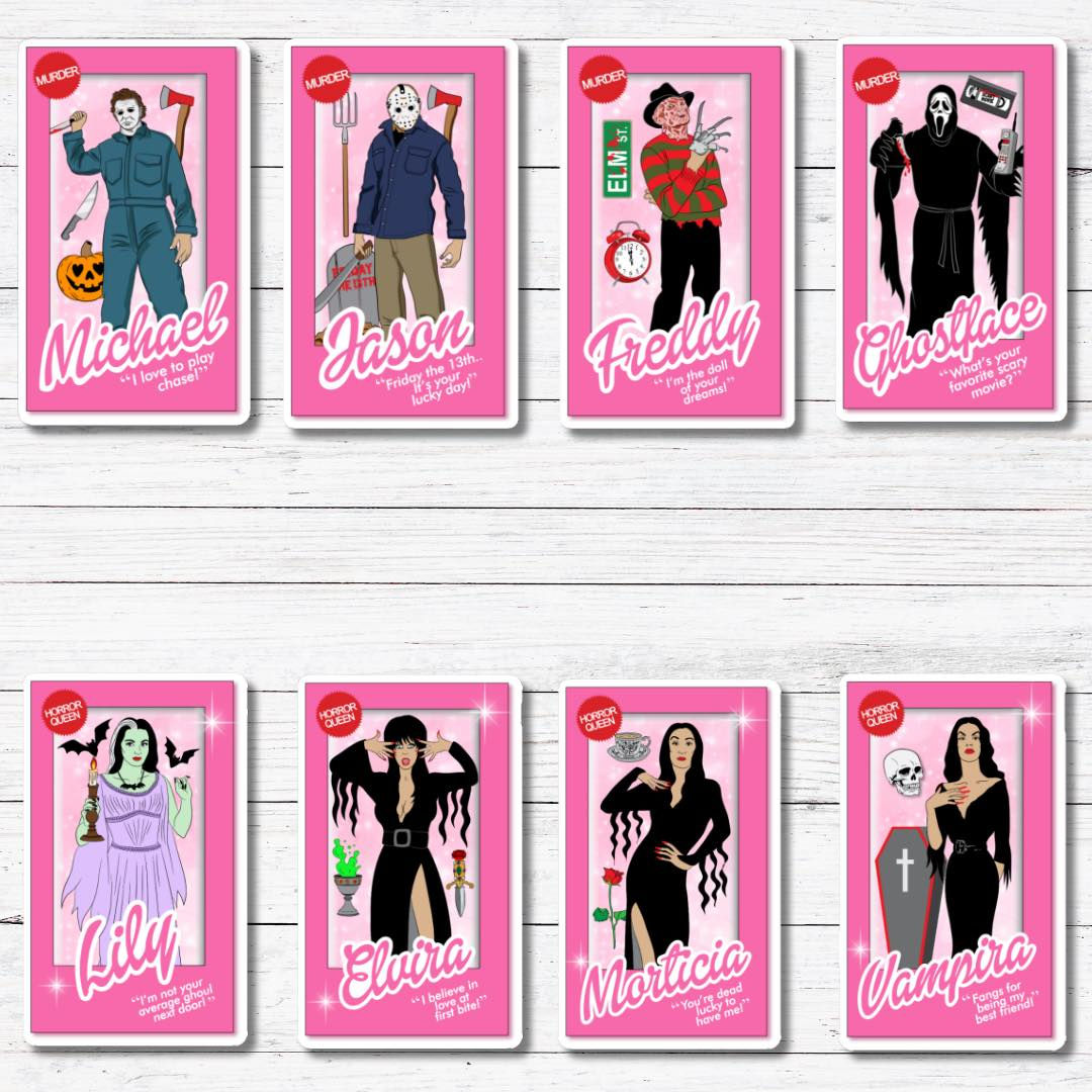 Horror Dolls Stickers/Magnets