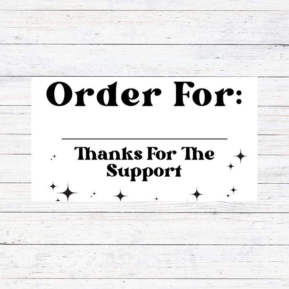 Thumbnail: Support Order For- Munbyn Stickers