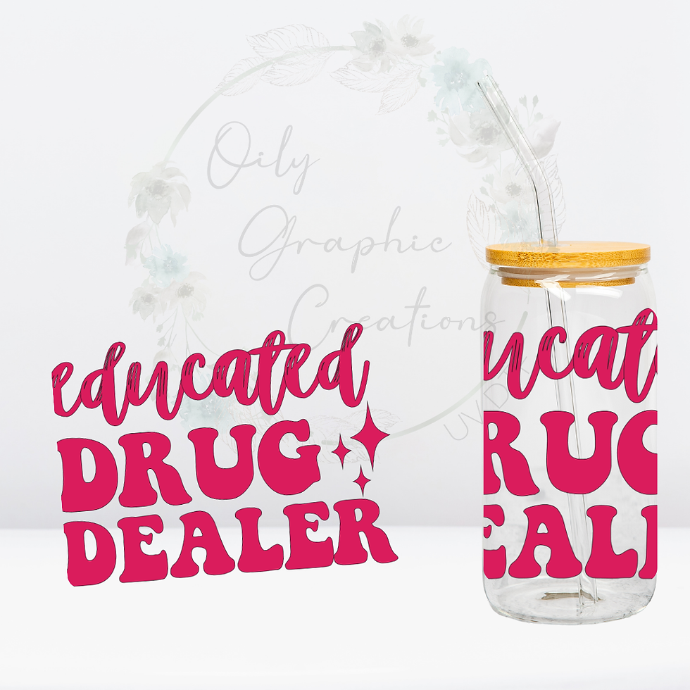 Educated- UV DTF Wrap