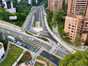 El 80% de las vías arterias de Medellín se han construido por valorización